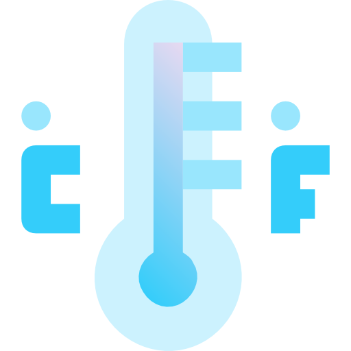 thermometer Fatima Blue icoon