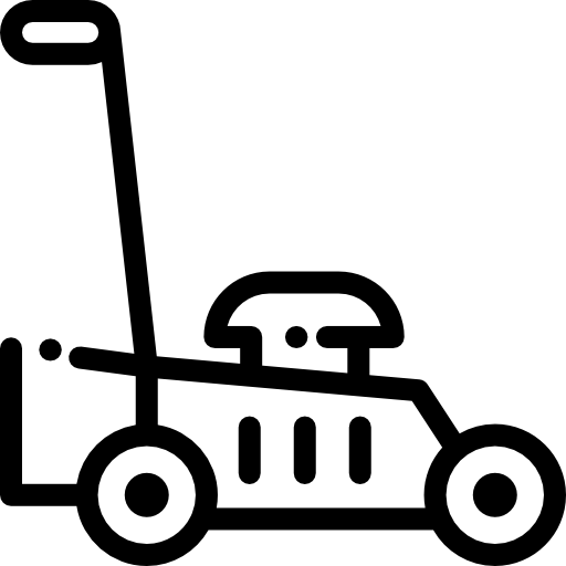 芝刈り機 Detailed Rounded Lineal icon