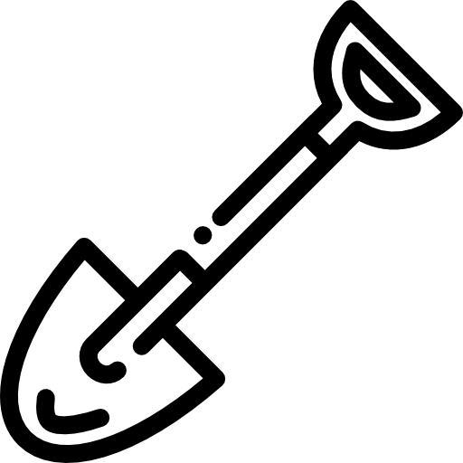 스페이드 Detailed Rounded Lineal icon