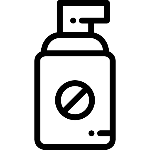 pesticide Detailed Rounded Lineal Icône
