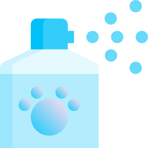 Spray bottle Fatima Blue icon