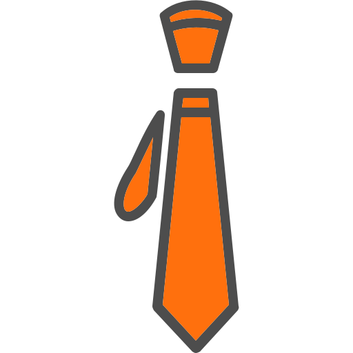 krawat Generic color lineal-color ikona