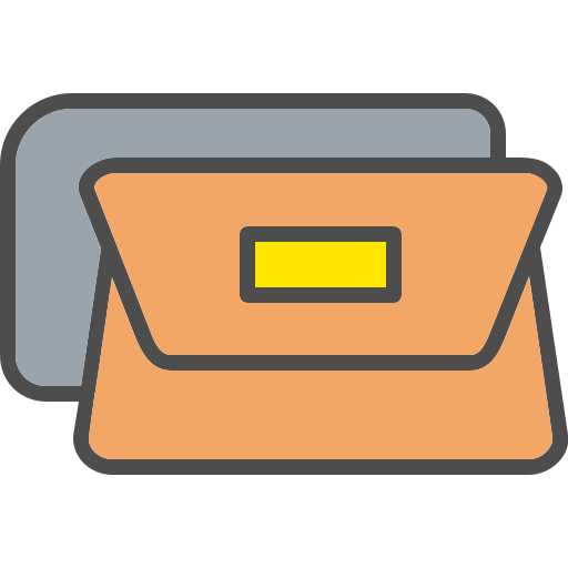 핸드백 Generic color lineal-color icon