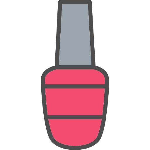 Nail Polish Generic color lineal-color icon