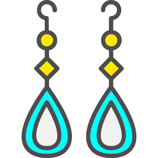 aretes Generic color lineal-color icono