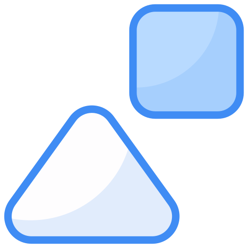 Memphis style Generic color lineal-color icon