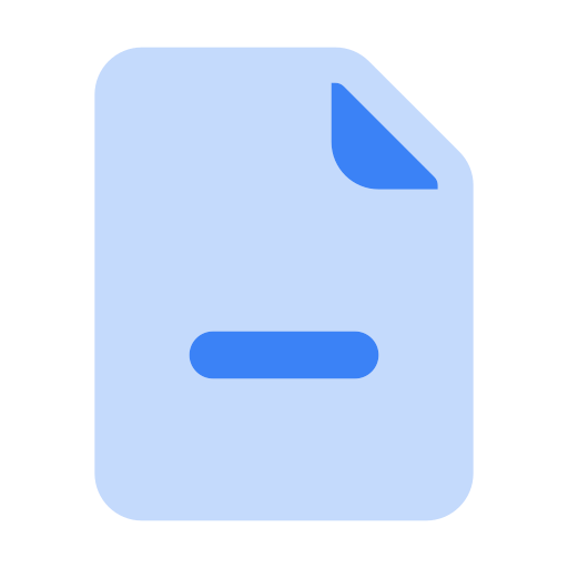 ファイル Generic Blue icon