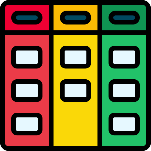Kanban Generic color lineal-color icono