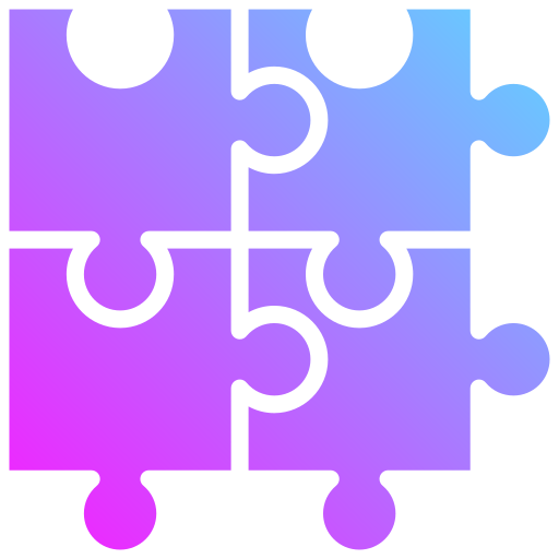 Puzzle Generic gradient fill icon