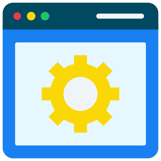 web entwicklung Generic color fill icon