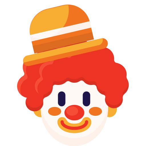 clown Generic Flat icona