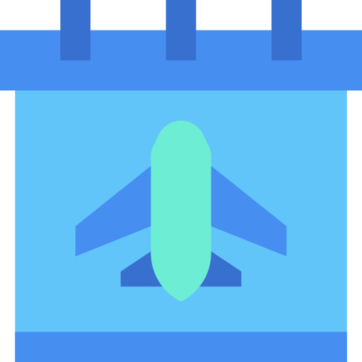 vuelo Generic Blue icono