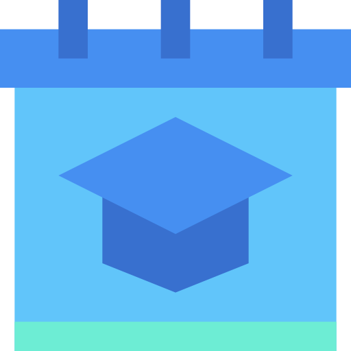 abschluss Generic Blue icon