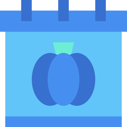 ハロウィン Generic Blue icon