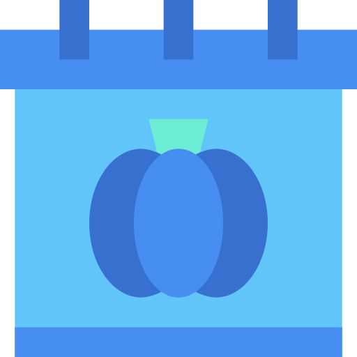 halloween Generic Blue icon