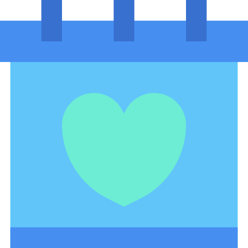 バレンタイン Generic Blue icon