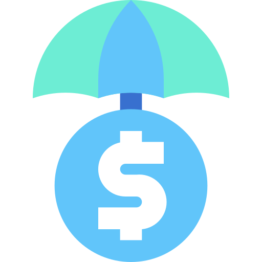 la finance Generic Blue Icône
