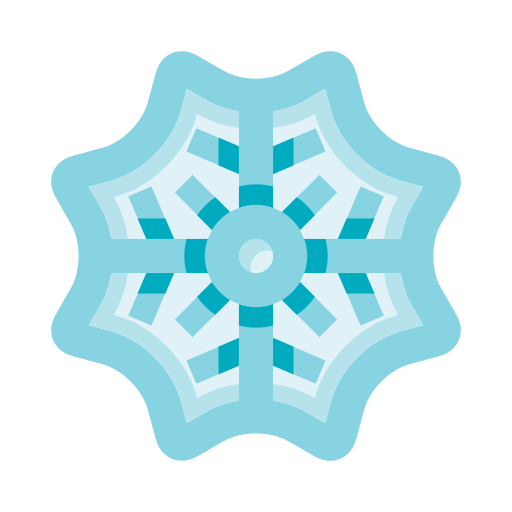 copo de nieve edt.im Lineal color icono