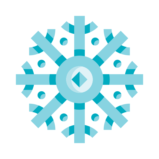 Snowflake edt.im Lineal color icon