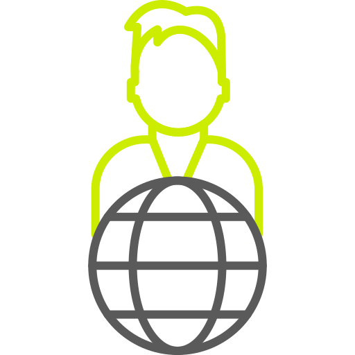 Global Generic color outline icon