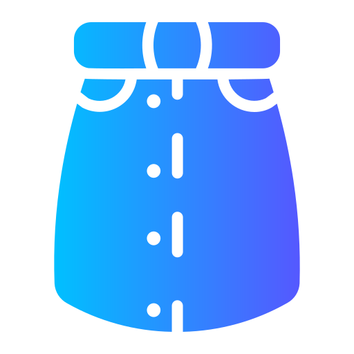 Skirt Generic gradient fill icon