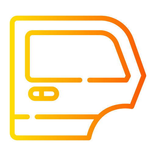 Car door Generic gradient outline icon