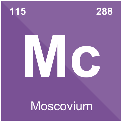 Moscovium Generic color fill icon