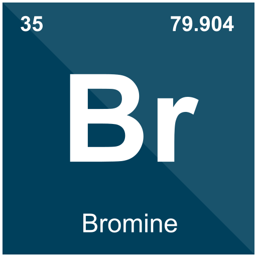 Bromine Generic color fill icon