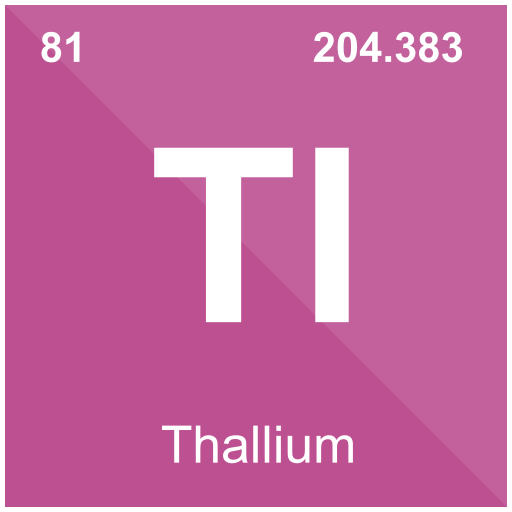 Thallium Generic color fill icon