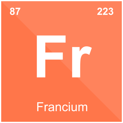 francium Generic color fill Icône