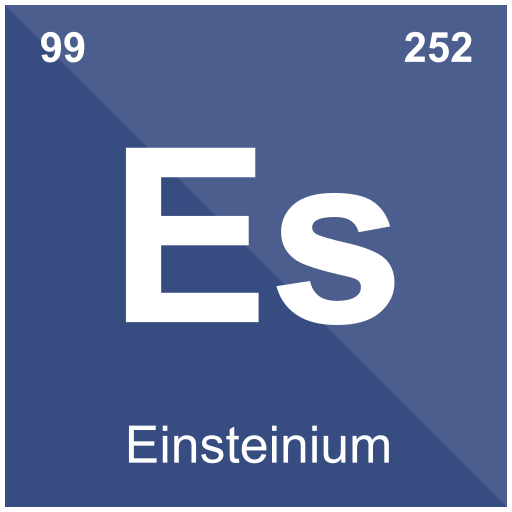 Einsteinium Generic color fill icon