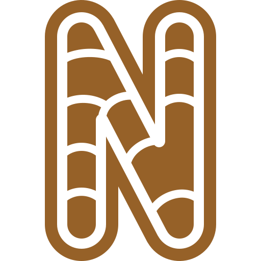 Letter N Generic color lineal-color icon