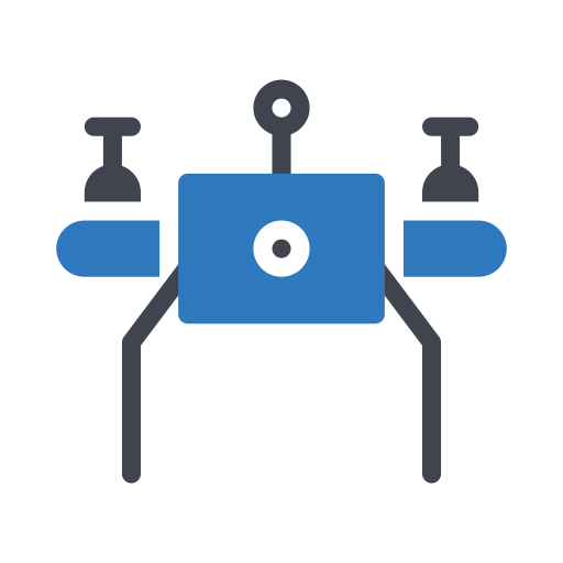 drone Generic Blue icon