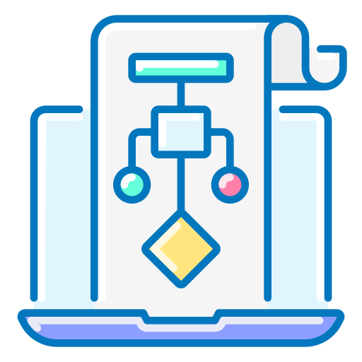 programmazione Generic Outline Color icona