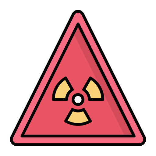 放射線 Generic color lineal-color icon