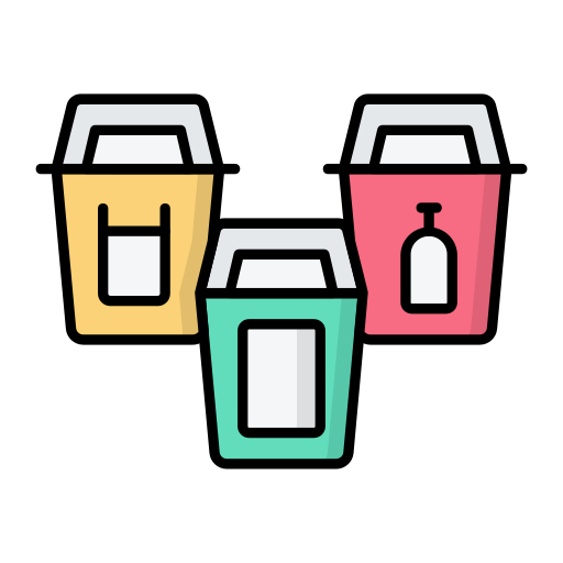 Trash can Generic color lineal-color icon