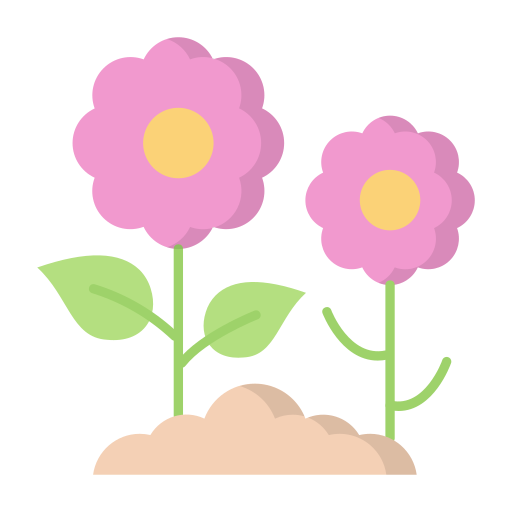 bloemen Generic color fill icoon