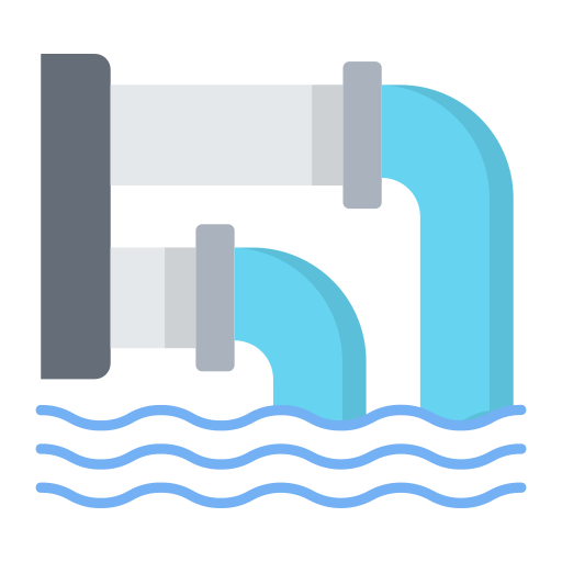 Waste Water Generic color fill icon