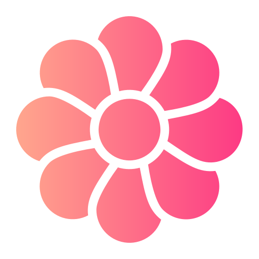 Flower Generic gradient fill icon