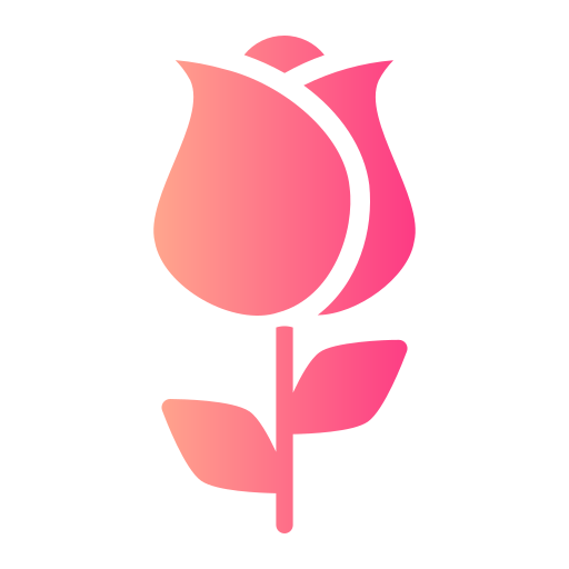 róża Generic gradient fill ikona