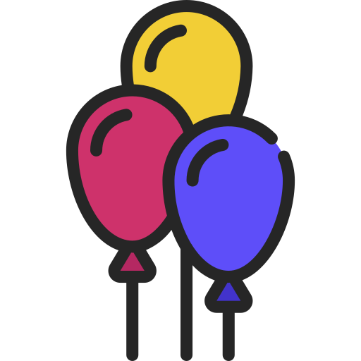 Balloons Juicy Fish Soft-fill icon
