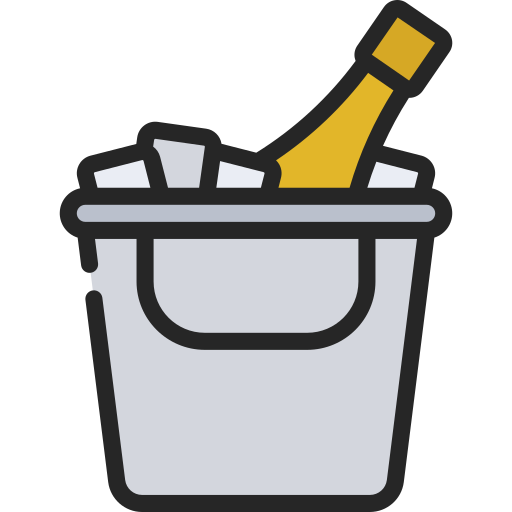 Wine bucket Juicy Fish Soft-fill icon