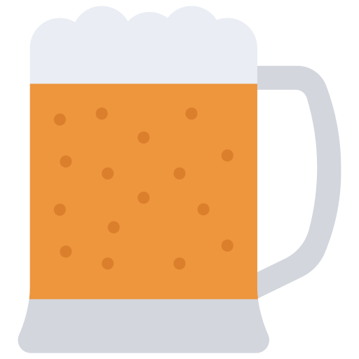 Beer Juicy Fish Flat icon