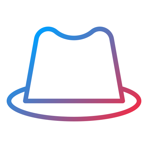 Шляпа Generic gradient outline иконка