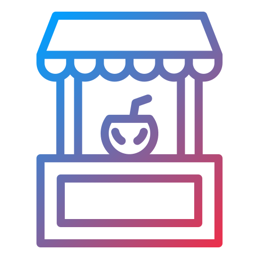 Stall Generic gradient outline icon