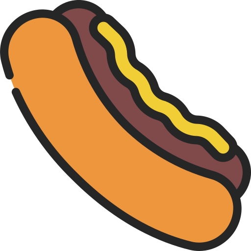 hot dog Juicy Fish Soft-fill icona