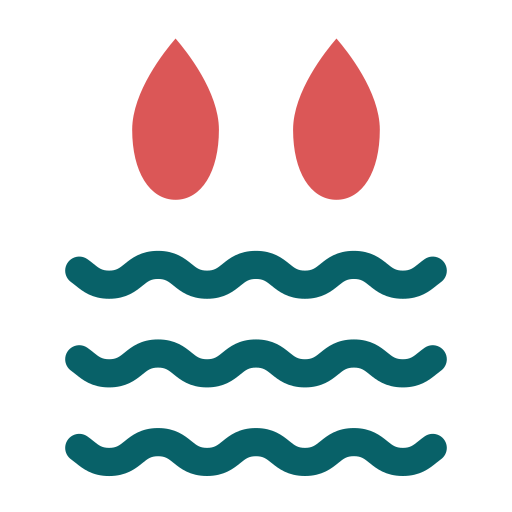 水 Generic color fill icon