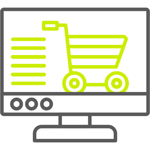 Online shopping Generic color outline icon