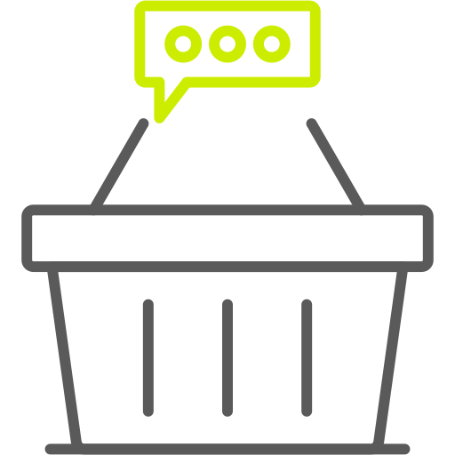 Shopping basket Generic color outline icon