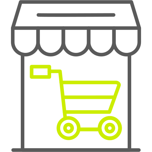 shopping store Generic color outline icono